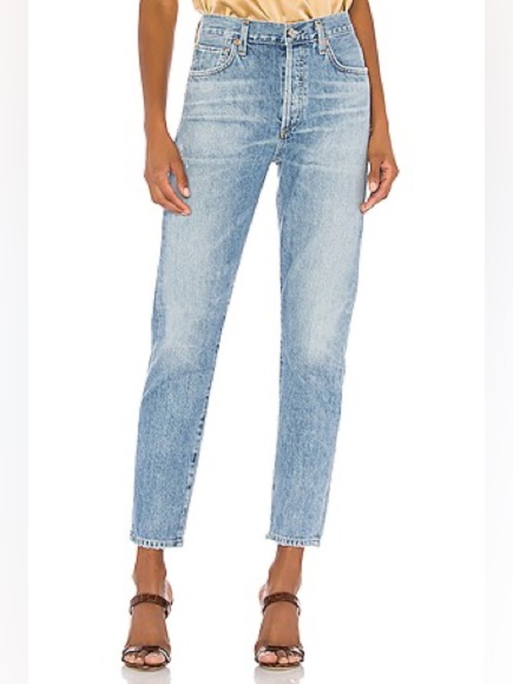 Citizens of Humanity Liya High Rise Classic Fit Crop